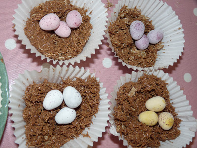 making easter nests