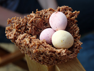 making easter nests