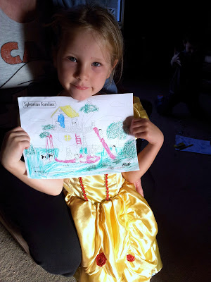 Sylvanian Families colouring competition