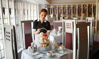 Tea room in Glasgow