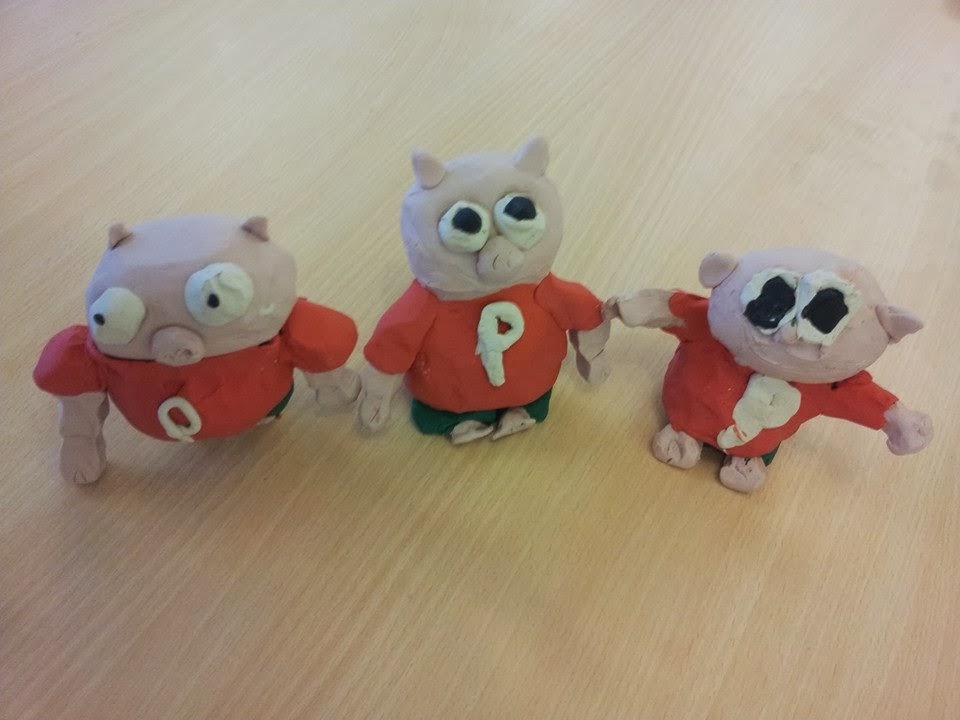 Aardman Studio's model session
