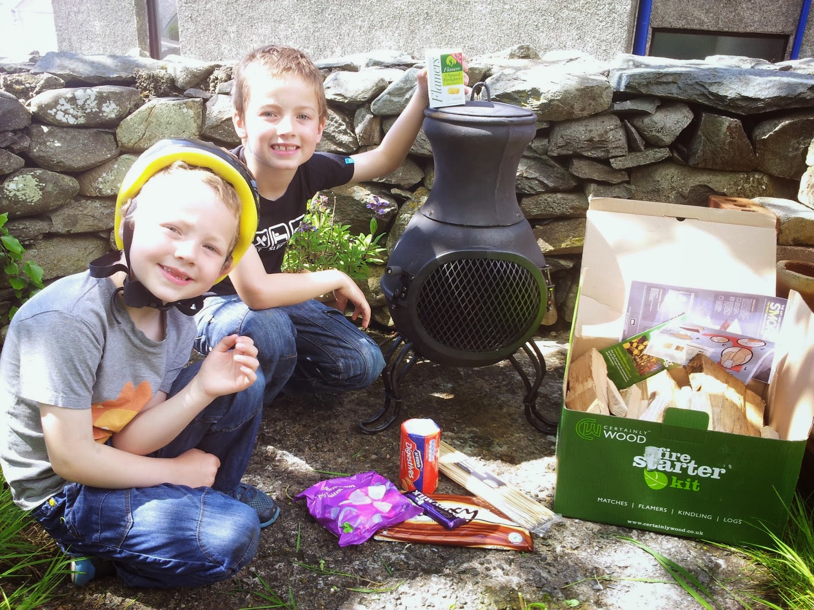 Making S'Mores