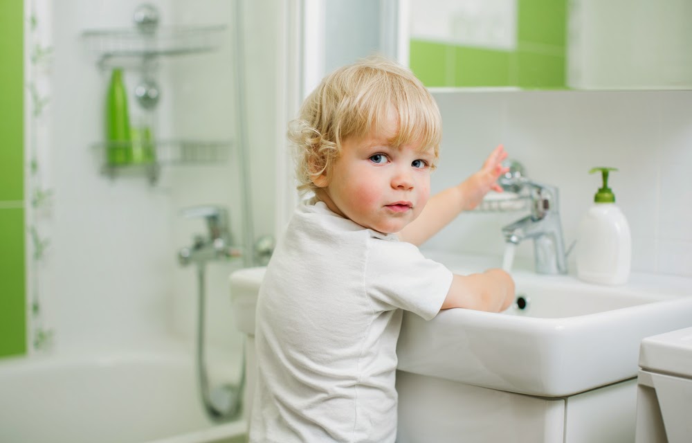 Child-Friendly Bathroom
