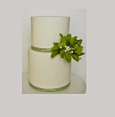 Mistletoe Cake Topper