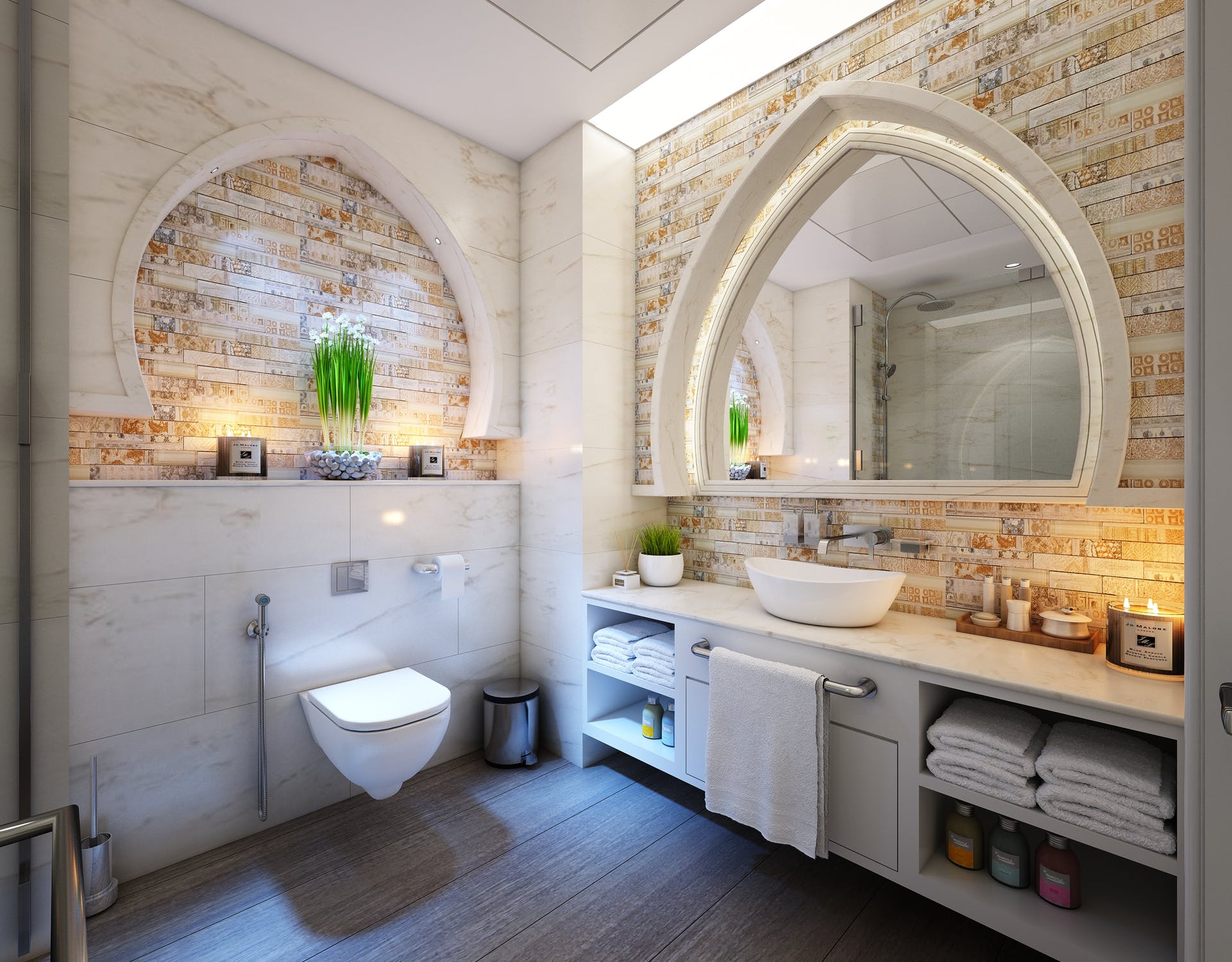 Flooring ideas for bathrooms
