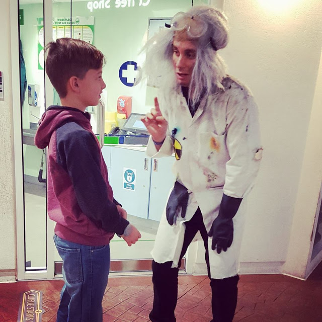 Kidzania at Halloween