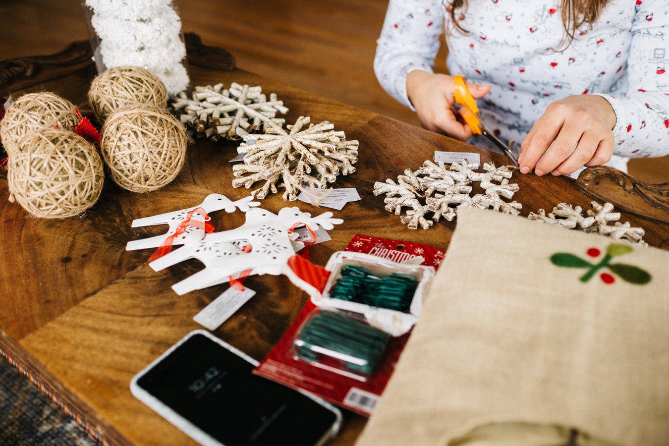 Making your own Christmas decorations