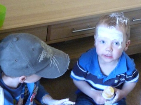 making a mess mum moments