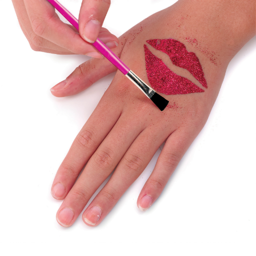 Glitter tattoo fablab