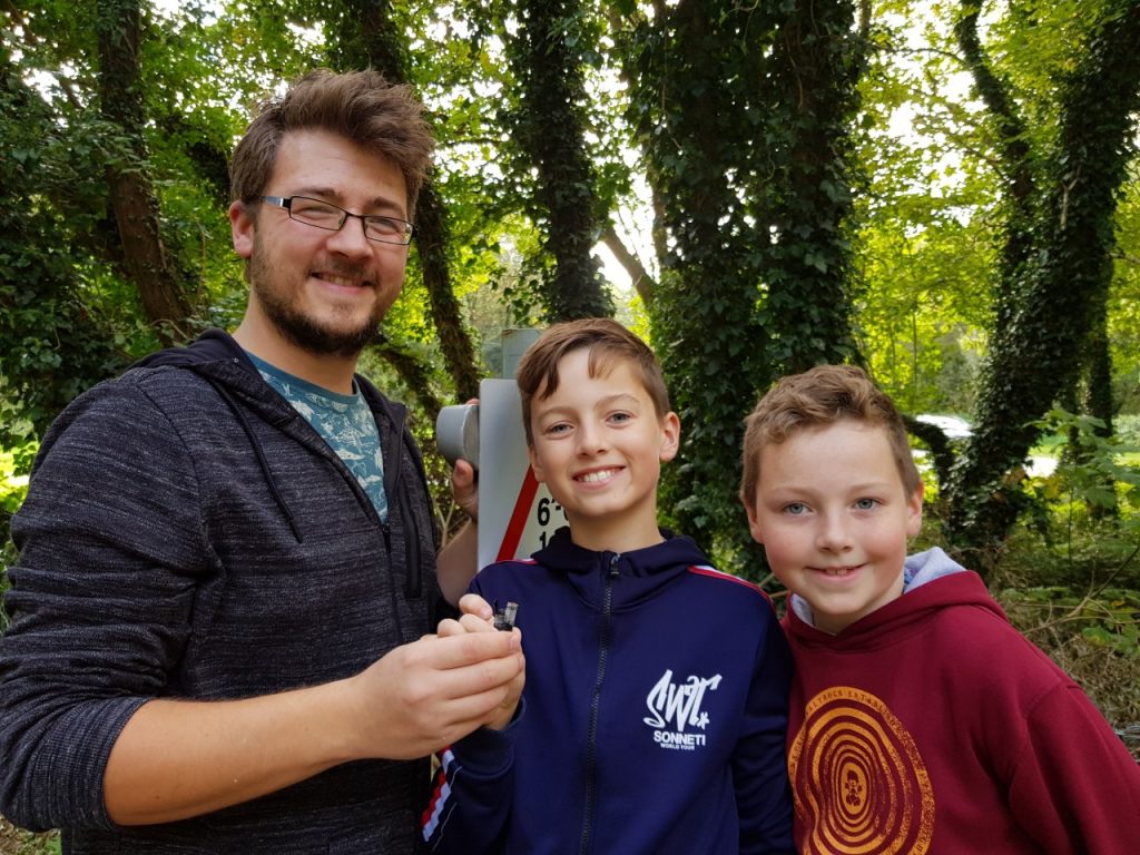 update geocaching