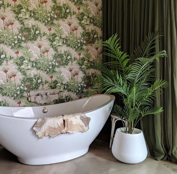 faux flower plant