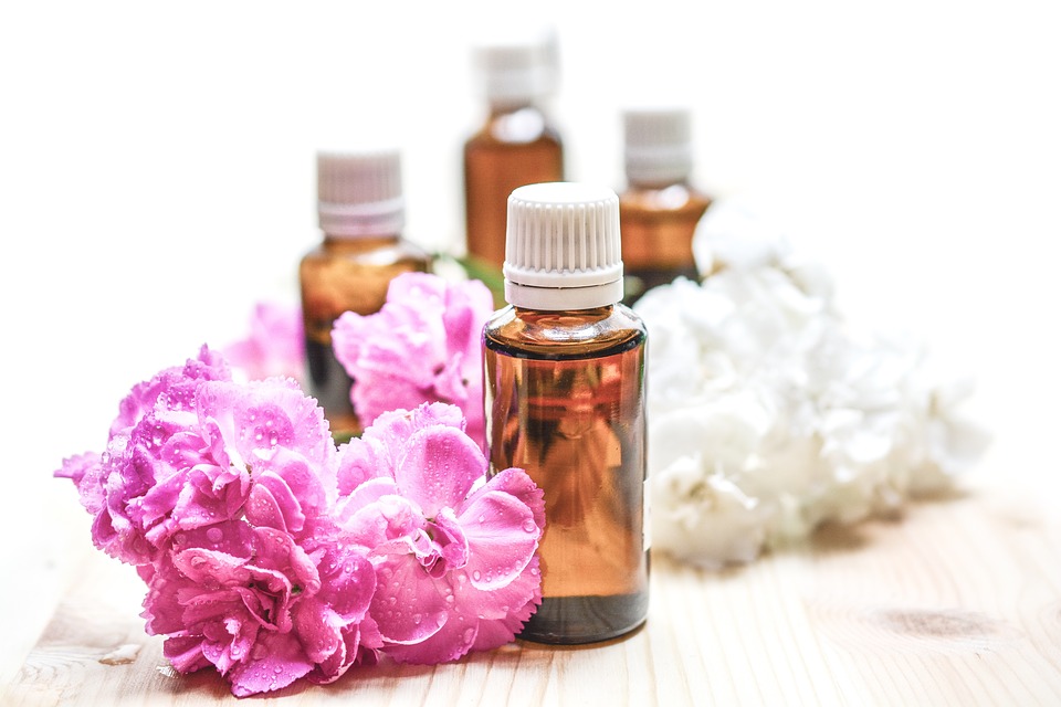 Spa break essential oils