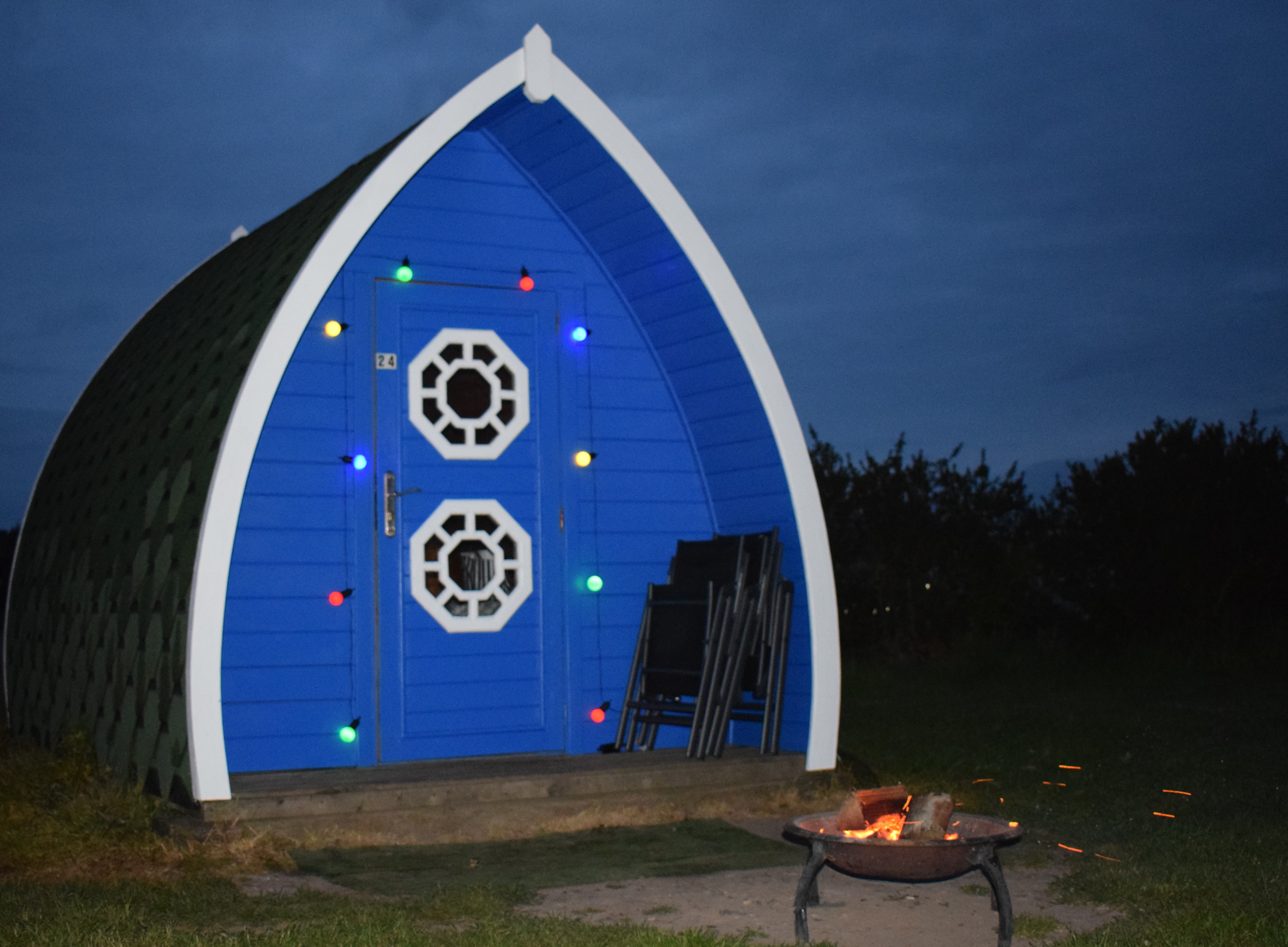 camping pod Stanley Villa Farm Camping
