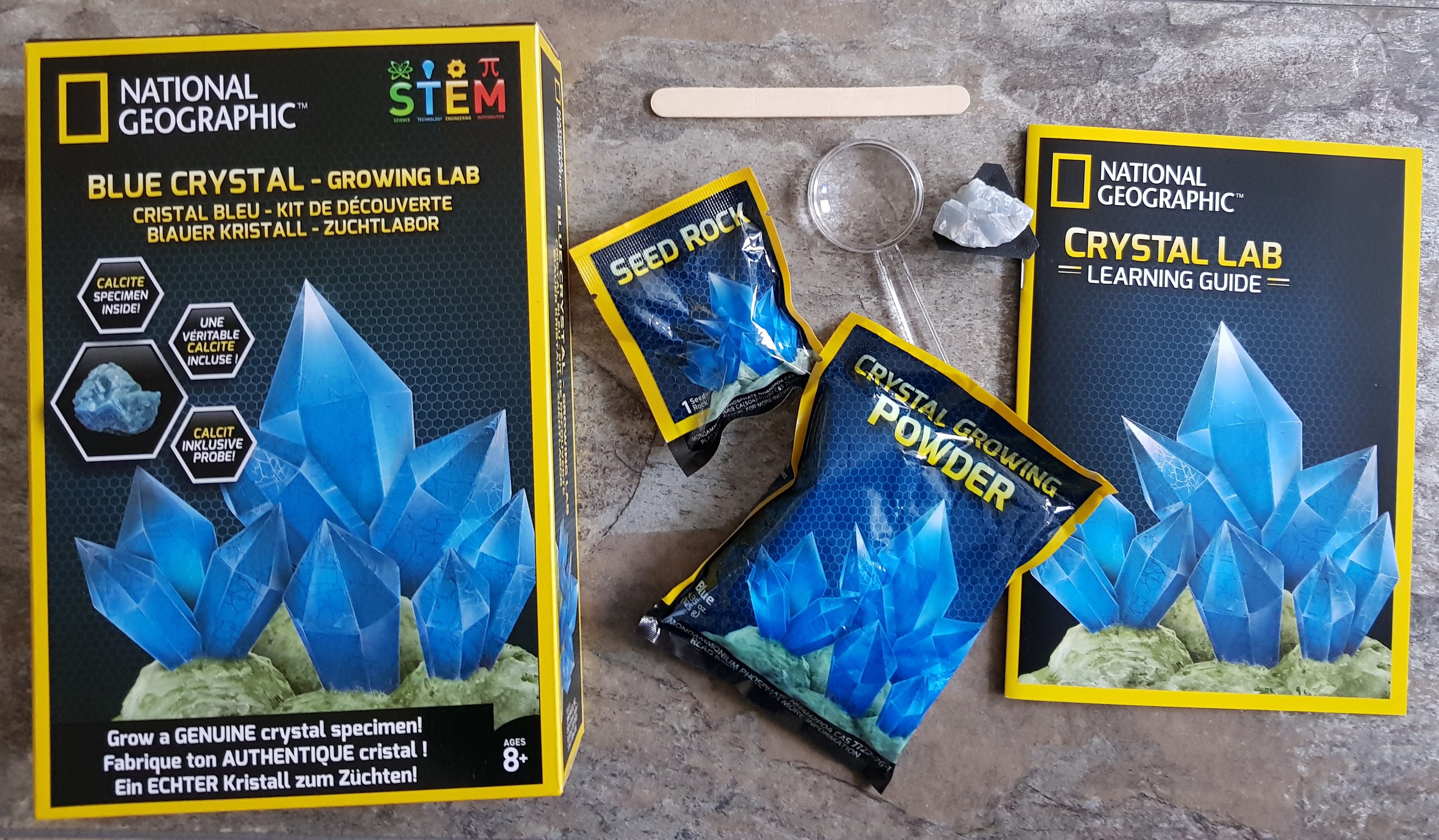 Bandai crystal growing