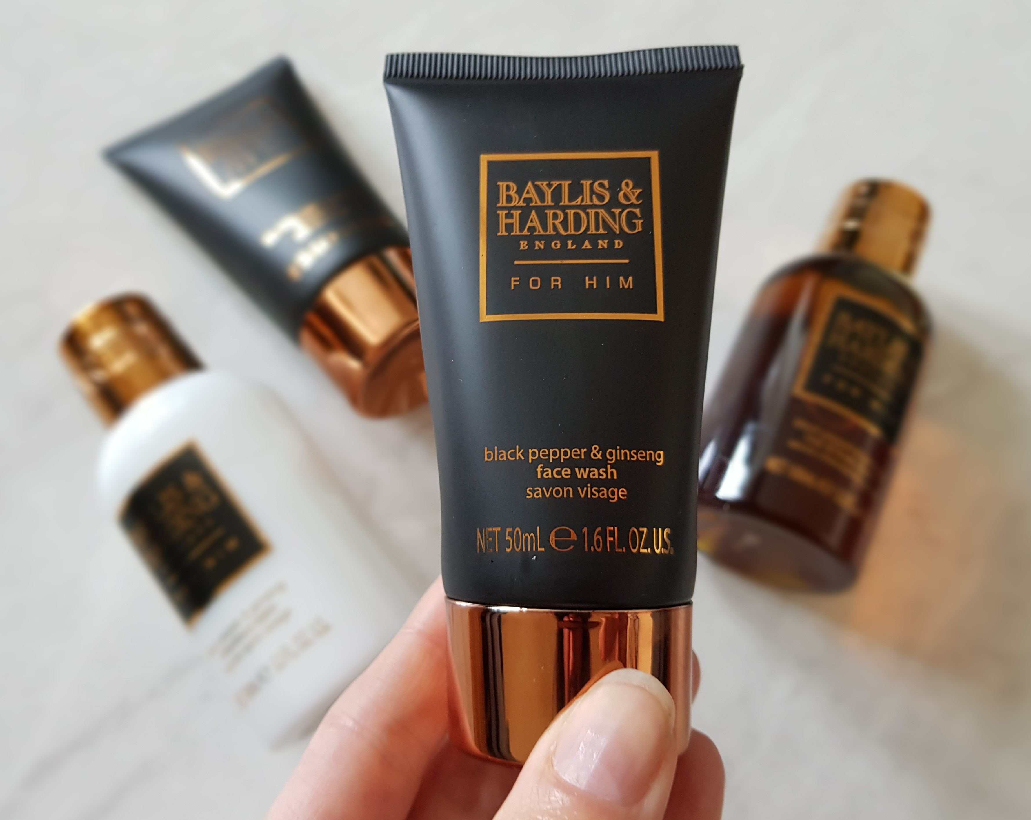 Win a Baylis & Harding Black Pepper & Ginseng Set
