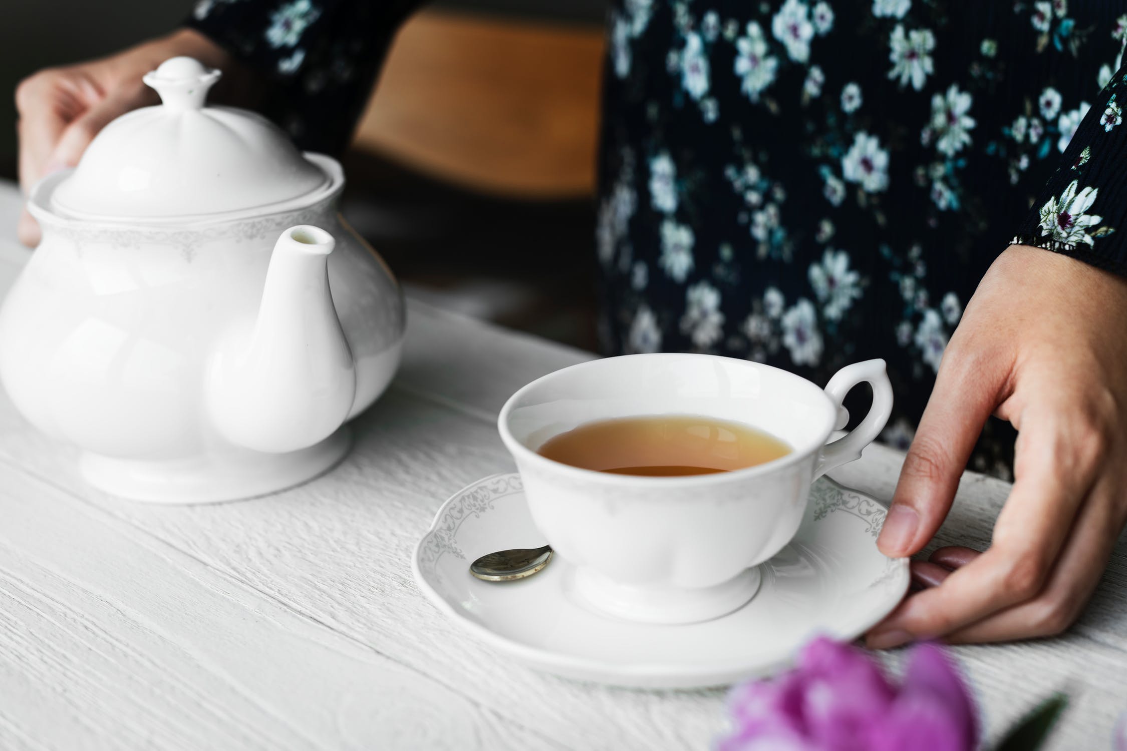 Tea sleep better