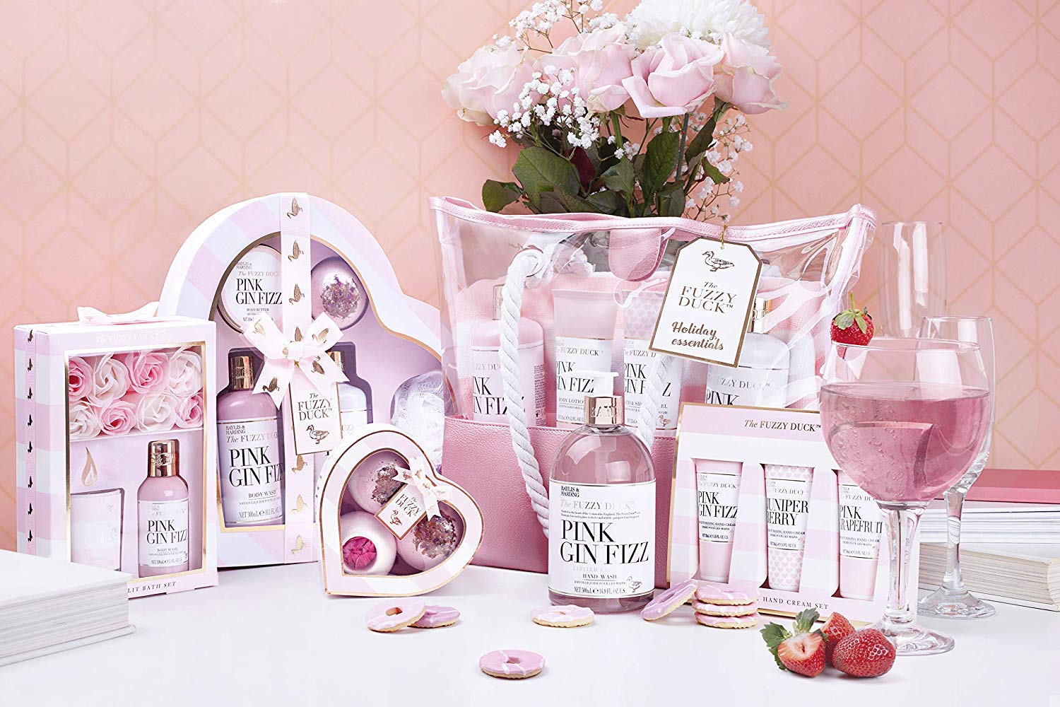 Win the Fuzzy Duck Pink Gin Fizz Luxury Bathing Treats