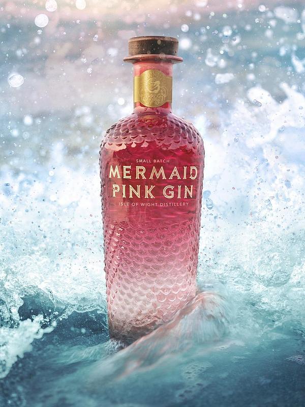 mermaid pink gin
