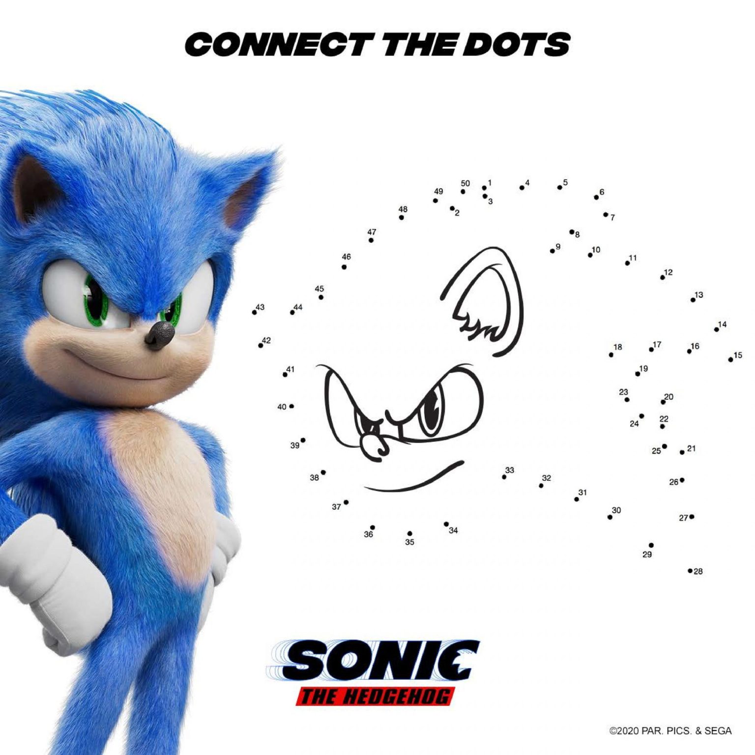 Sonic connect the dots