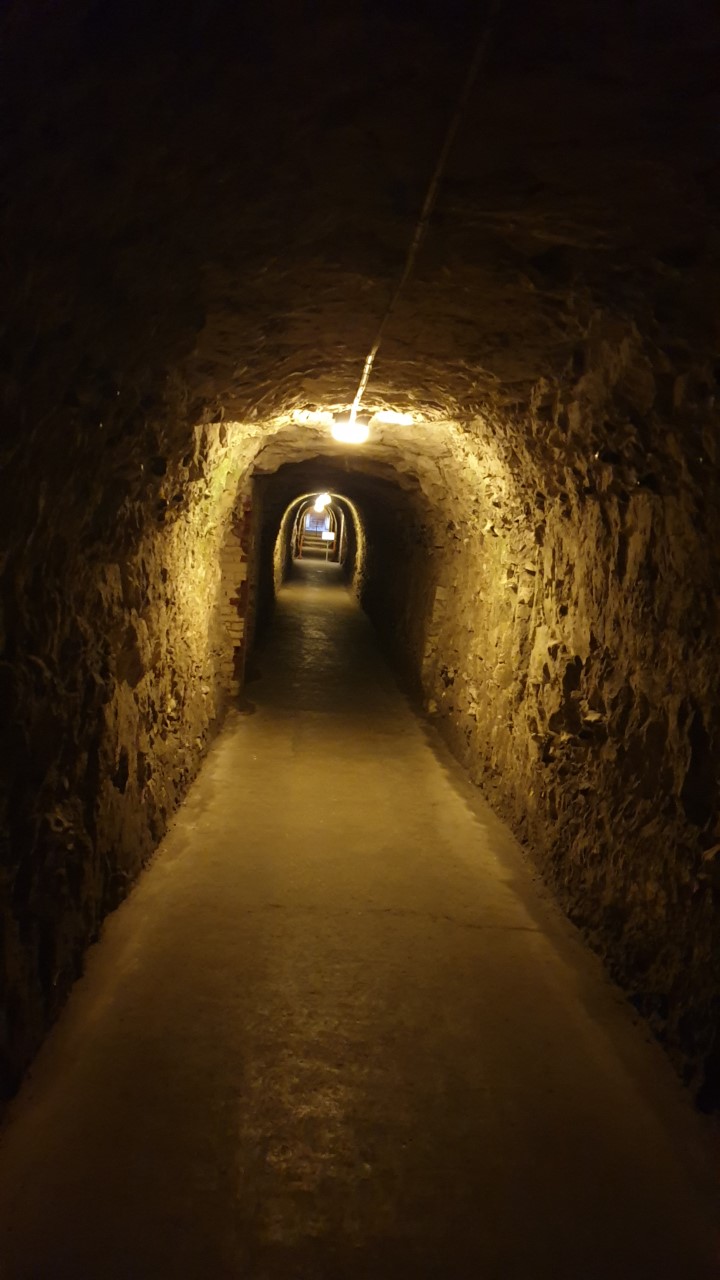 Underground tunnel Fort Nelson