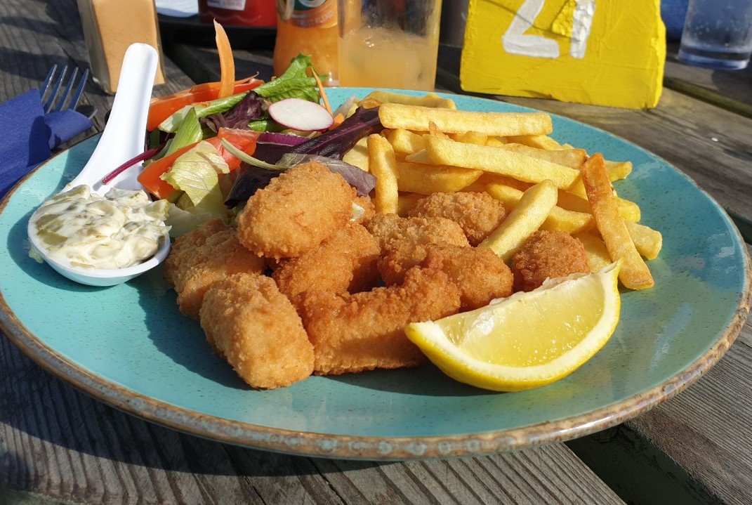 lunch with friends