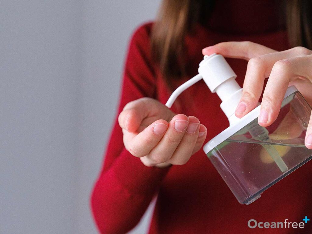 hand sanitizer