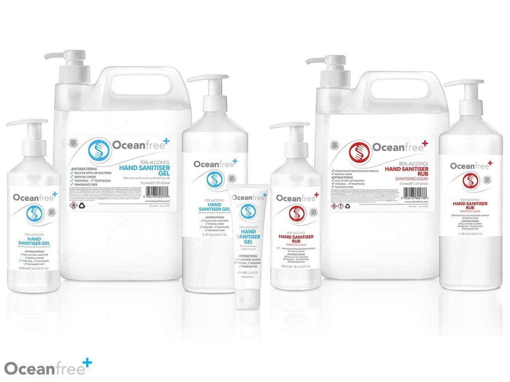 hand sanitizer Ocean Free