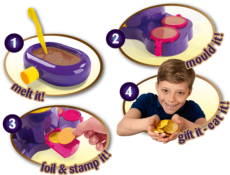 chocolate coin maker