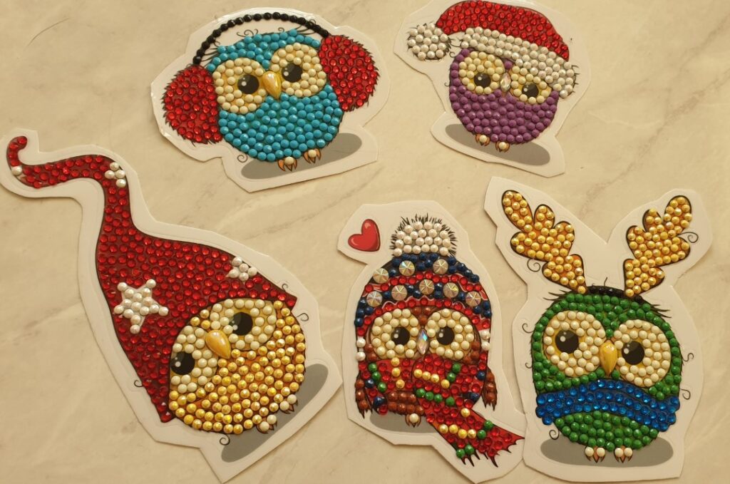 Crystal Art Owls