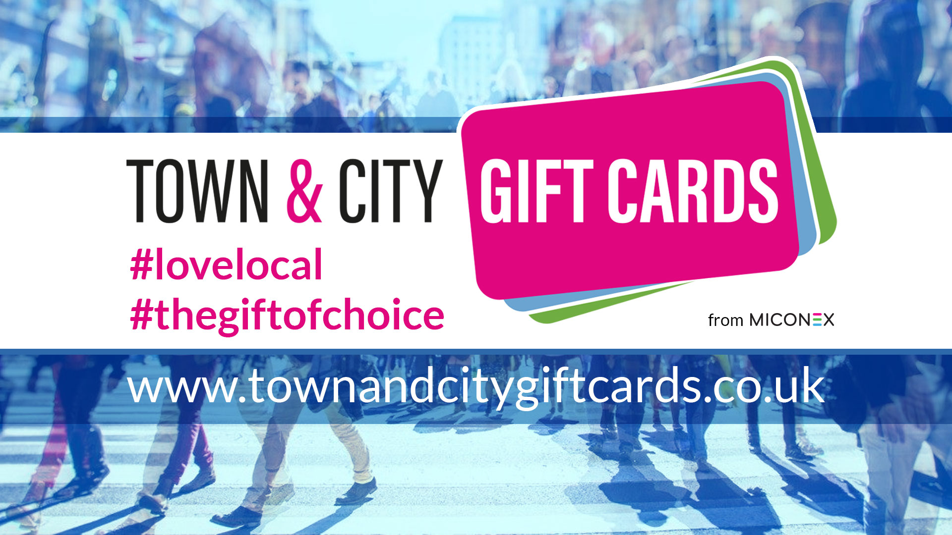 Town and city gift cards