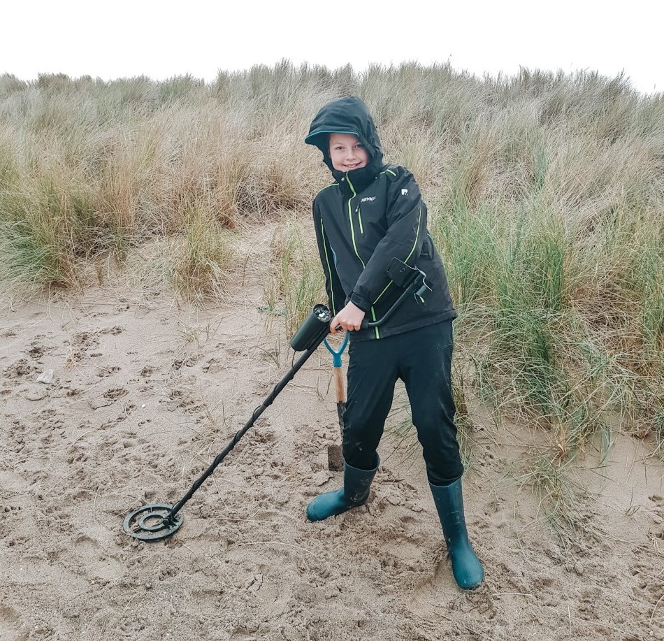 metal detecting