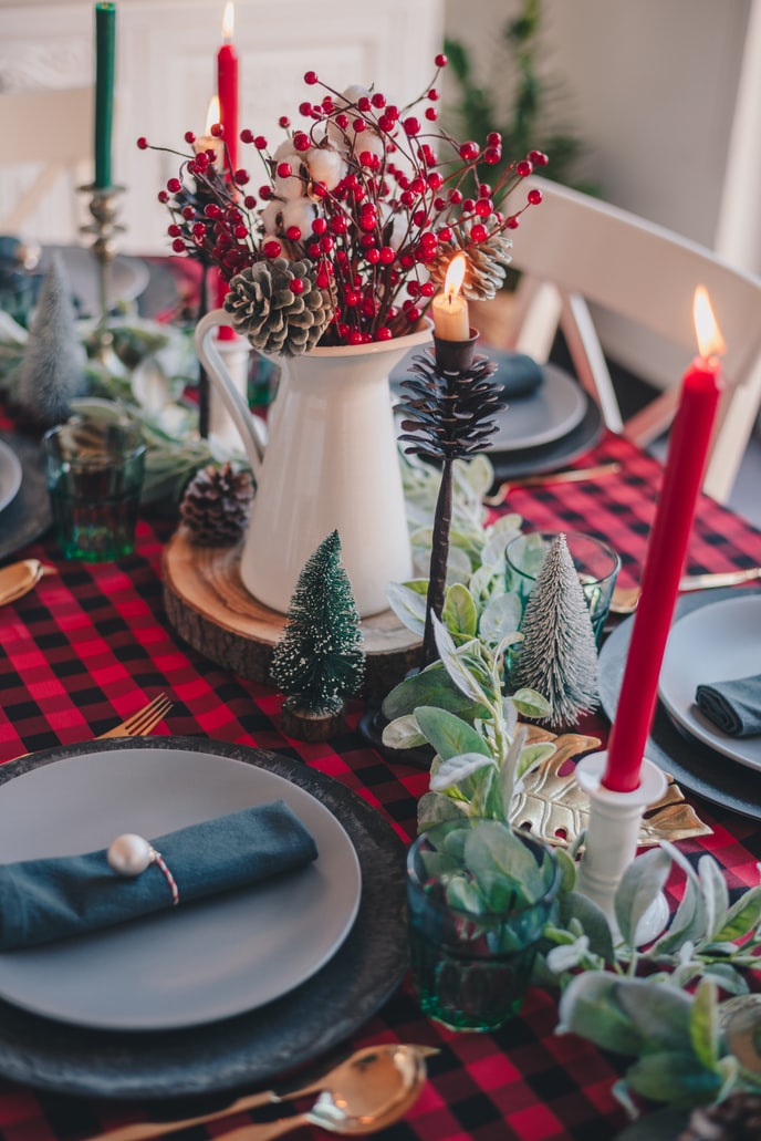 Christmas table