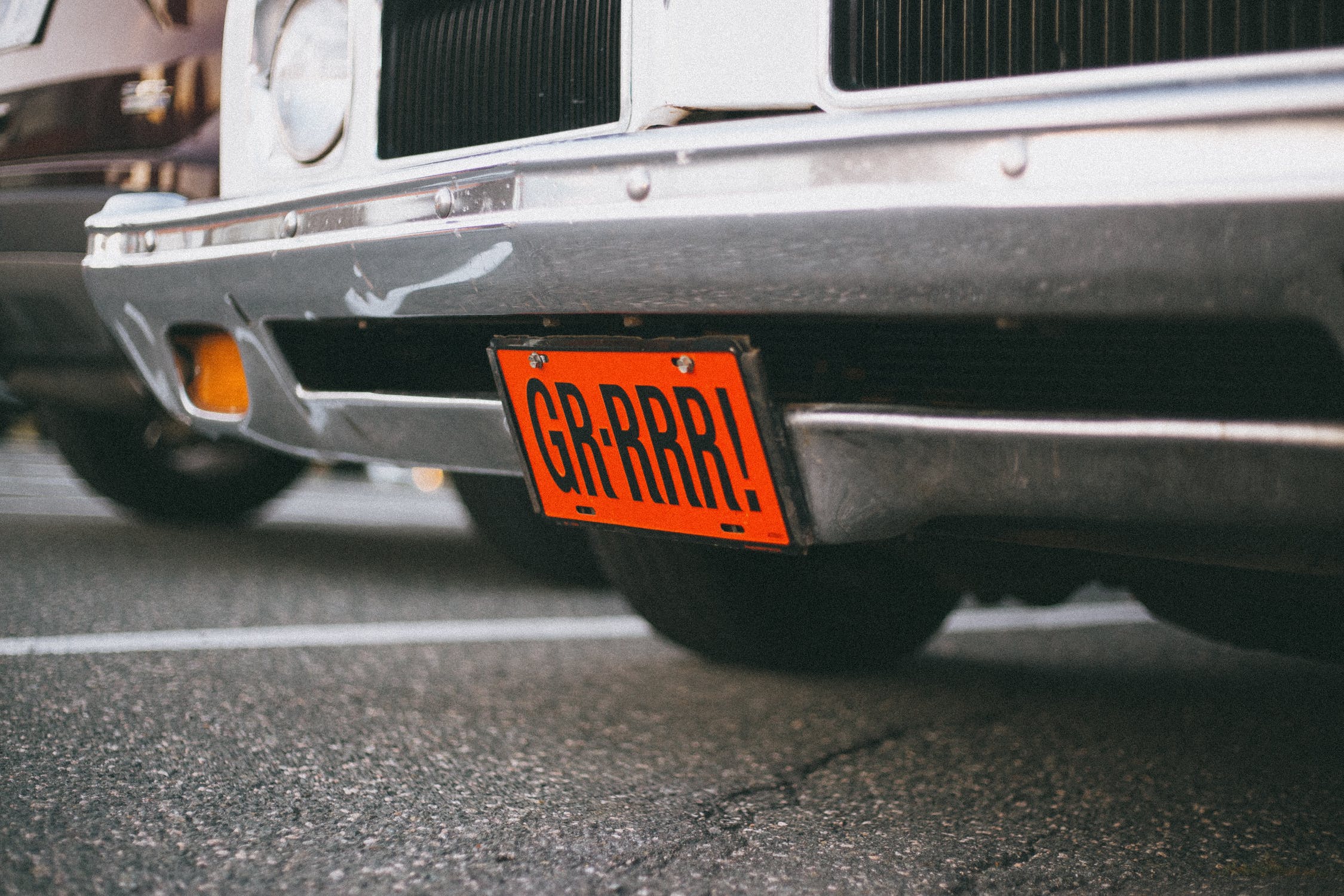 number plate