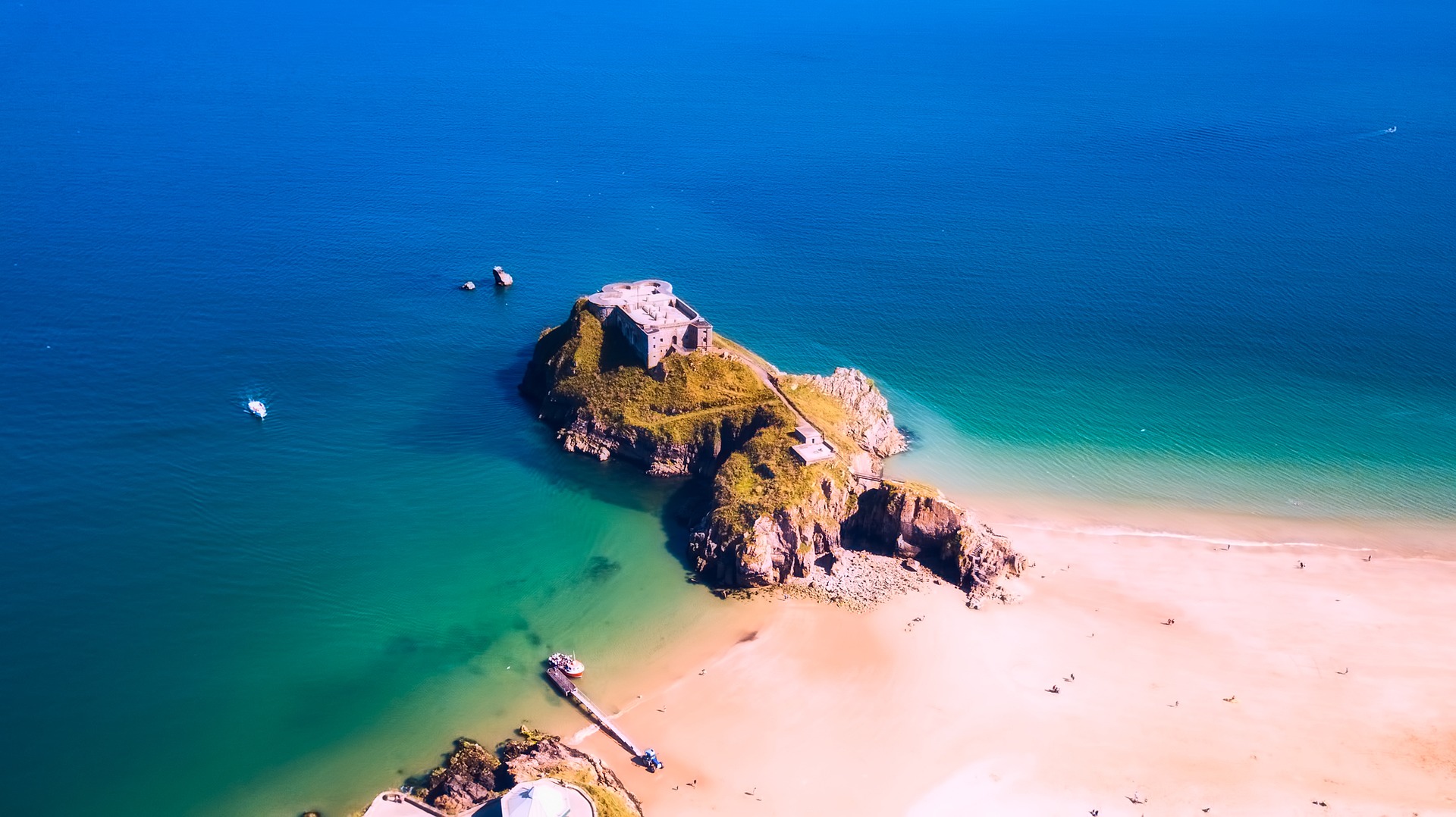 Tenby beach