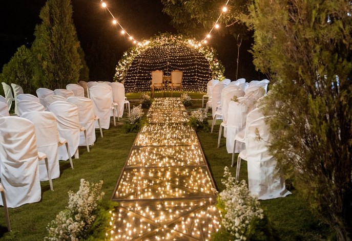 wedding aisle