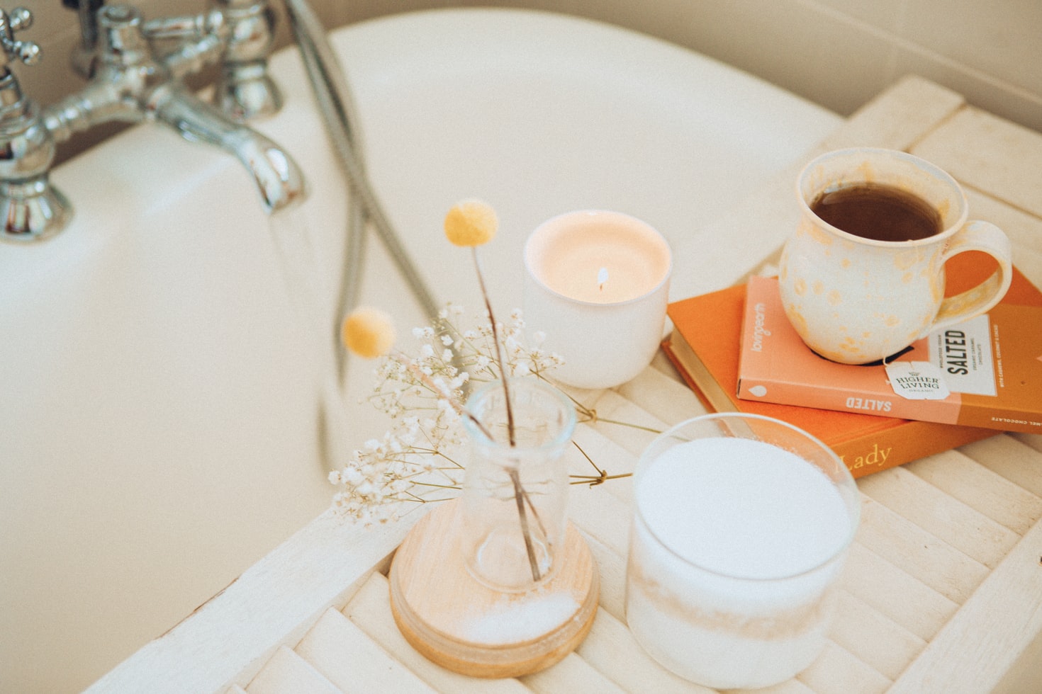 take a bath