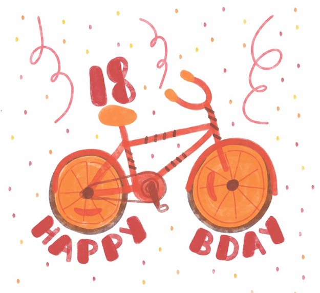 18th Birthday Card
