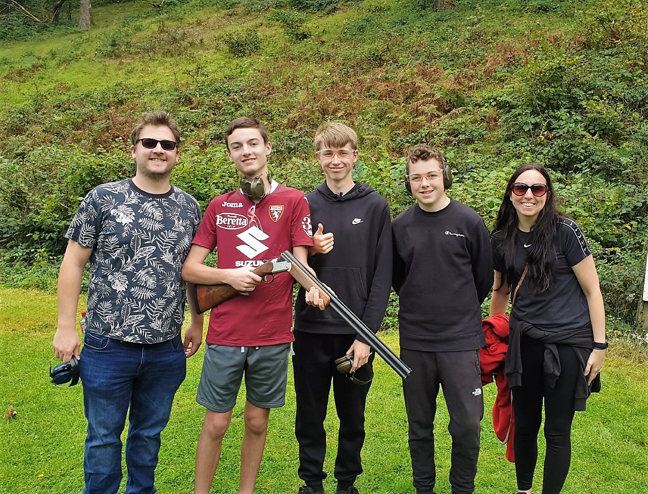 clay pigeon shooting
