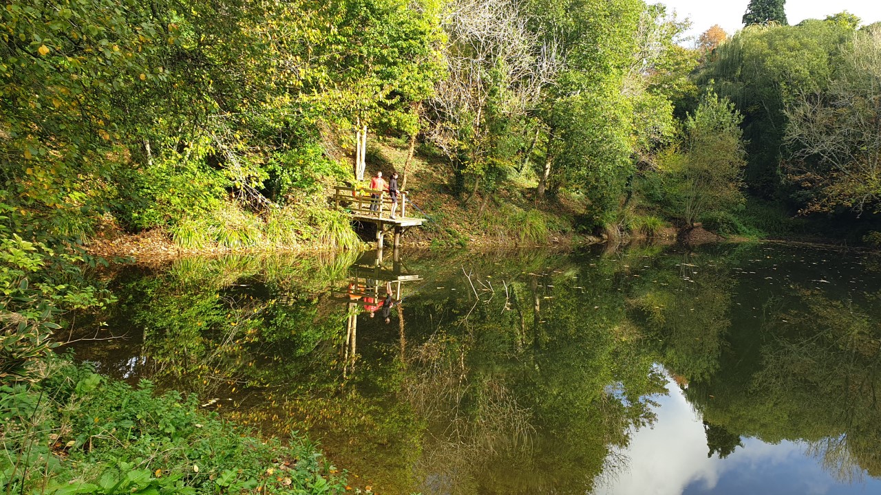 fishing lake Sunridge Retreats