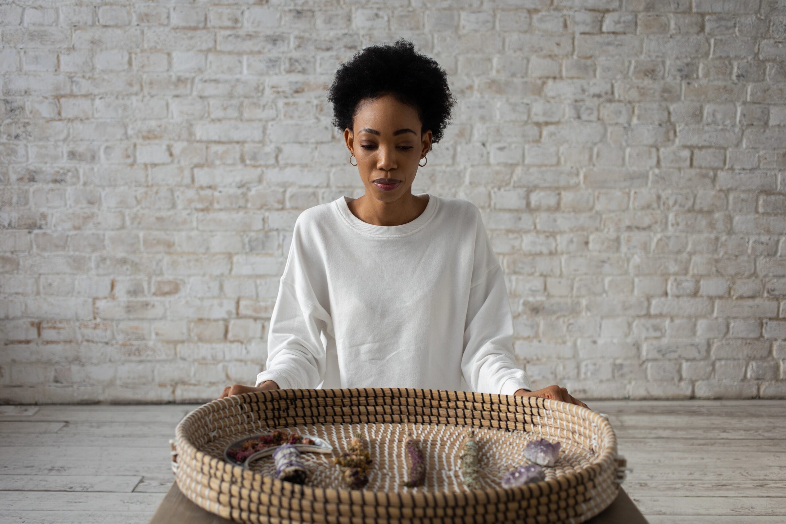 box of crystals
