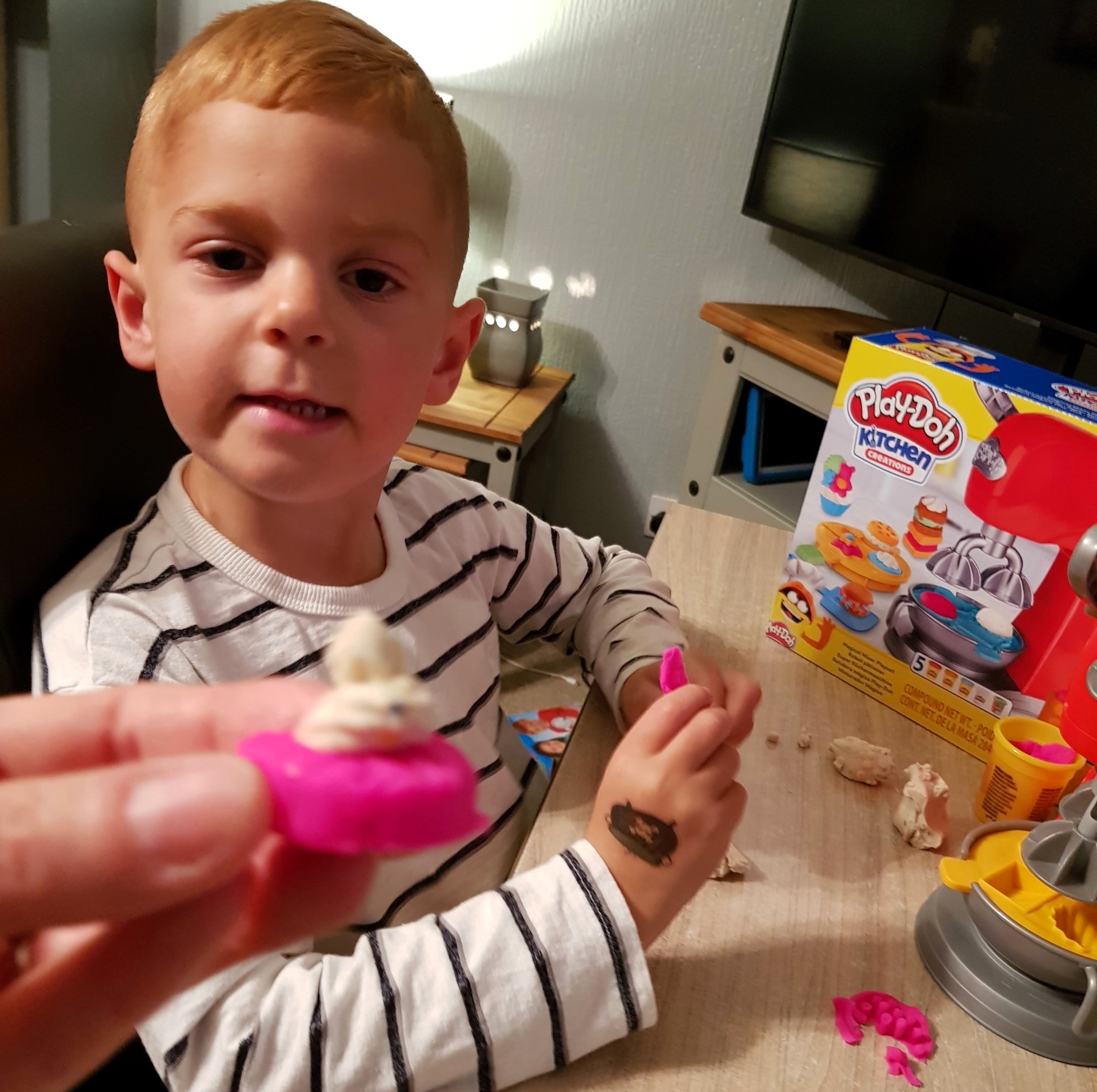 Playdough cake