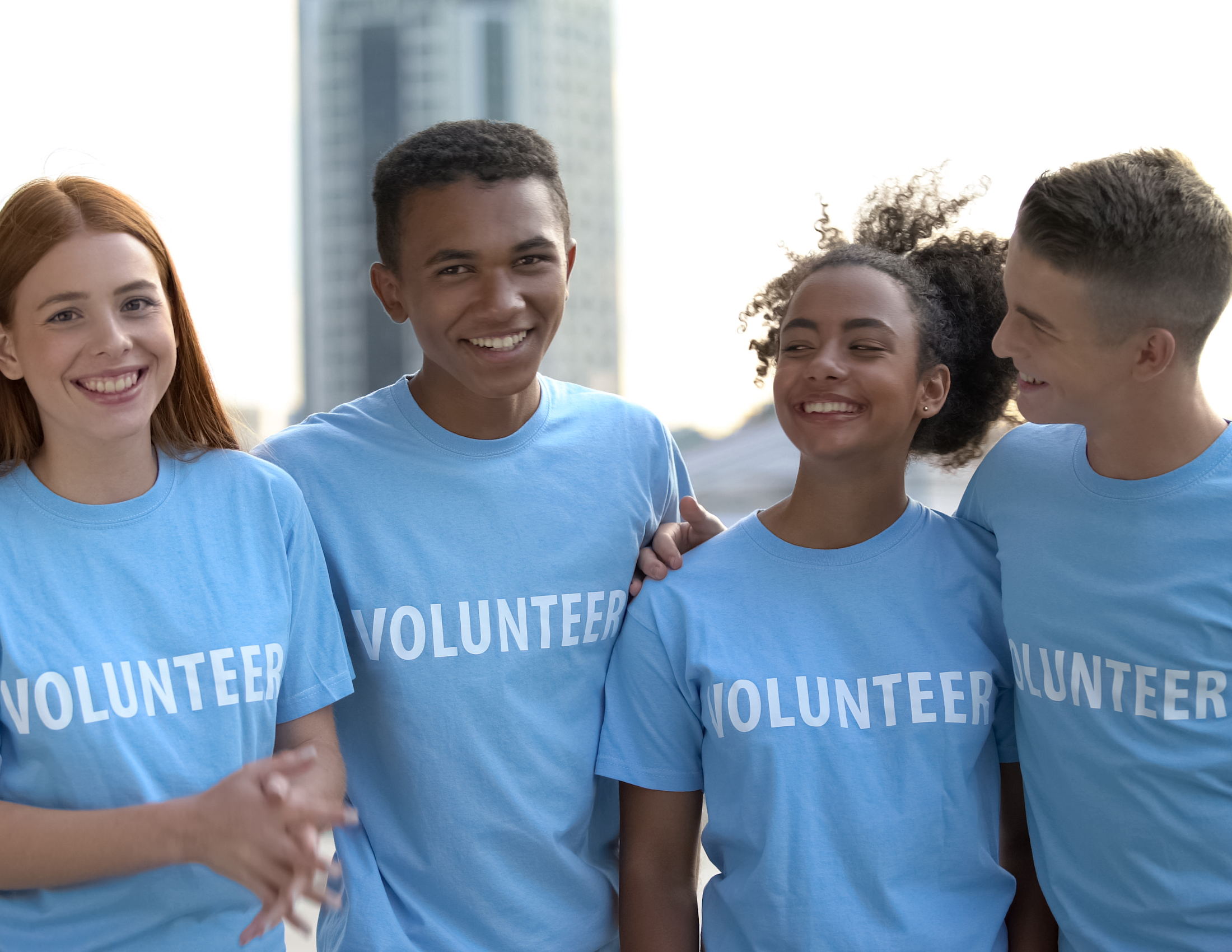 volunteering to help with unlocking potential