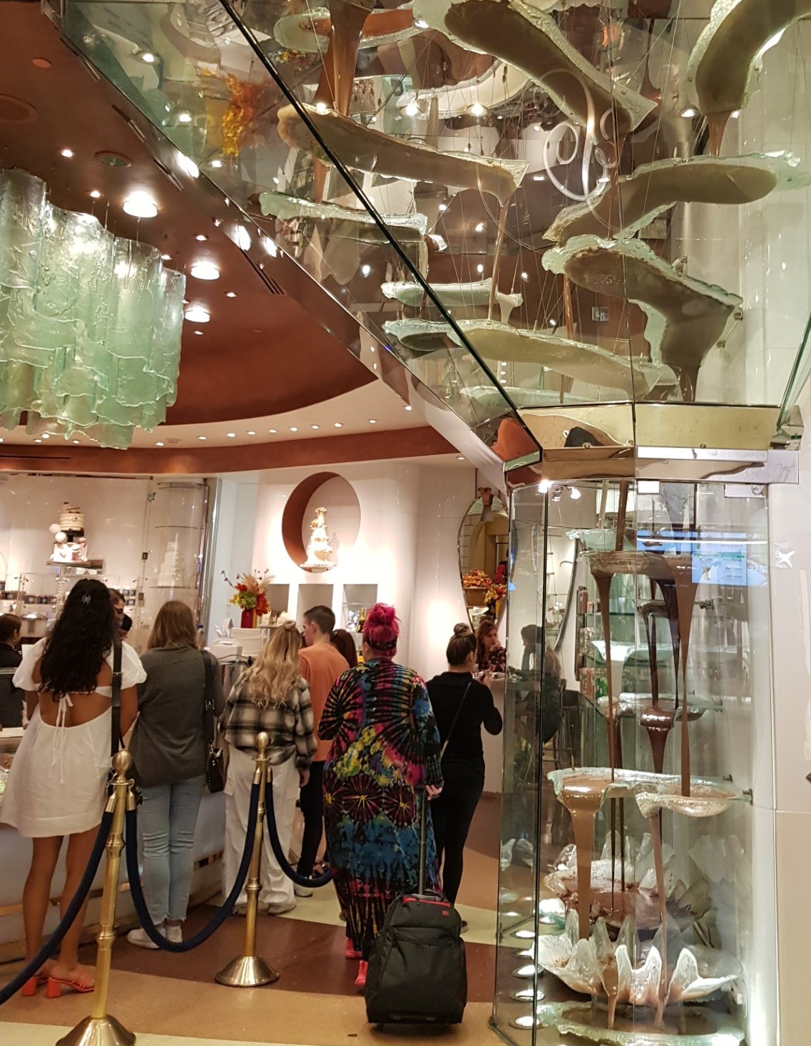 chocolate fountain