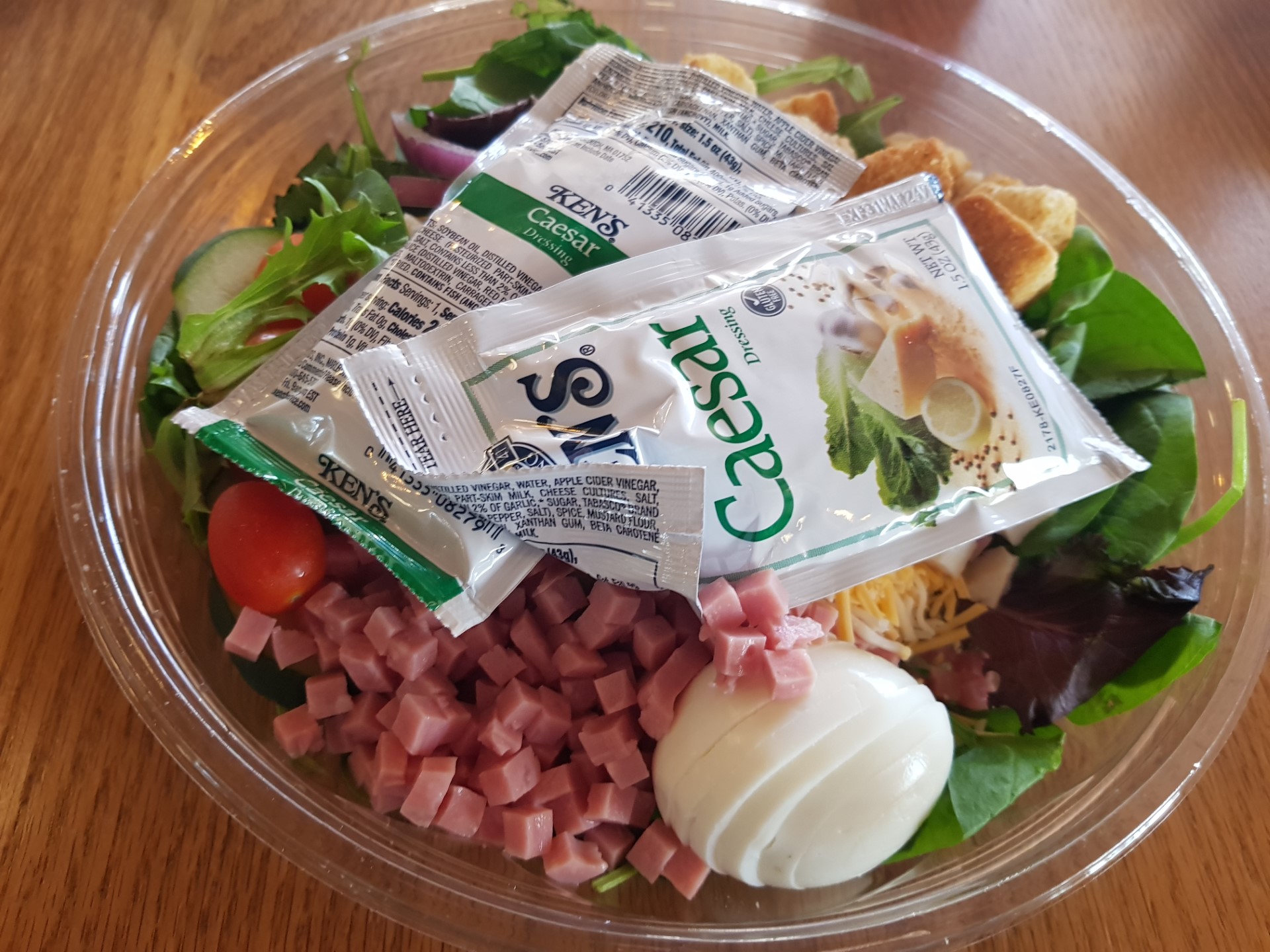 Skywalk restaurant salad grand canyon
