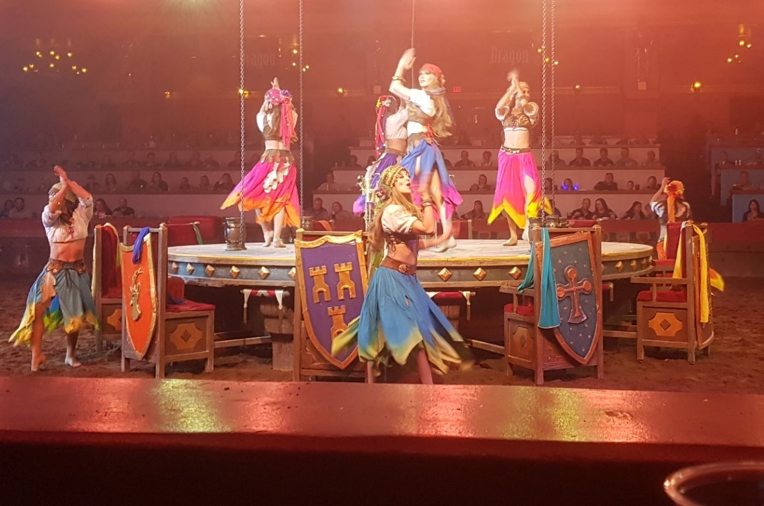 tournament of kings dancing