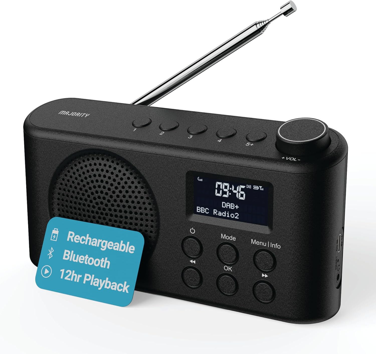 portable majority radio