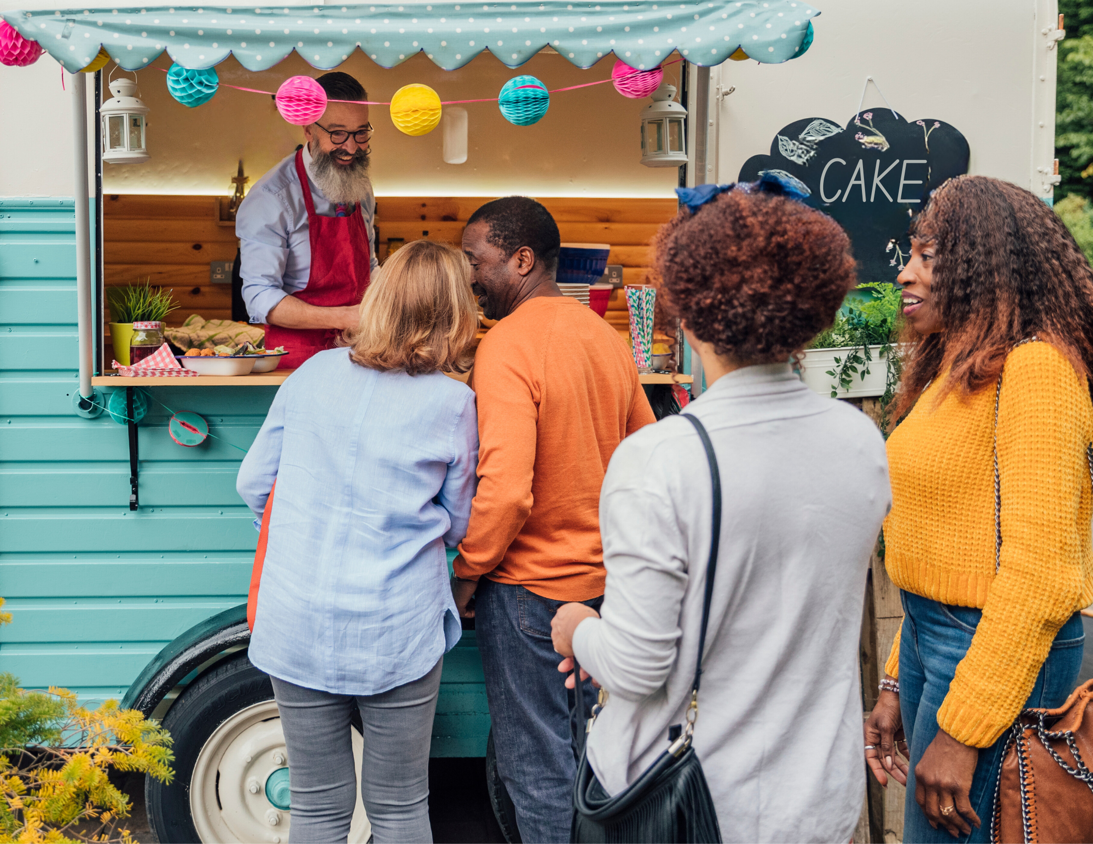 mobile cake stand